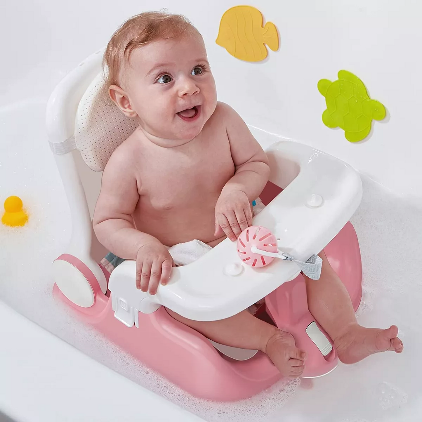 Silla Asiento Para Baño Bebé Para Tina O Bañera Babybond