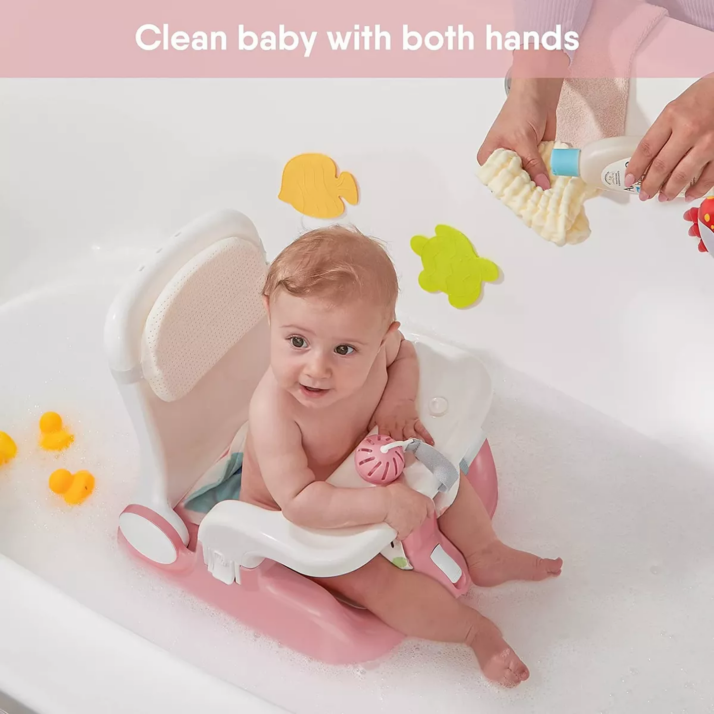 Silla Asiento Para Baño Bebé Para Tina O Bañera Babybond