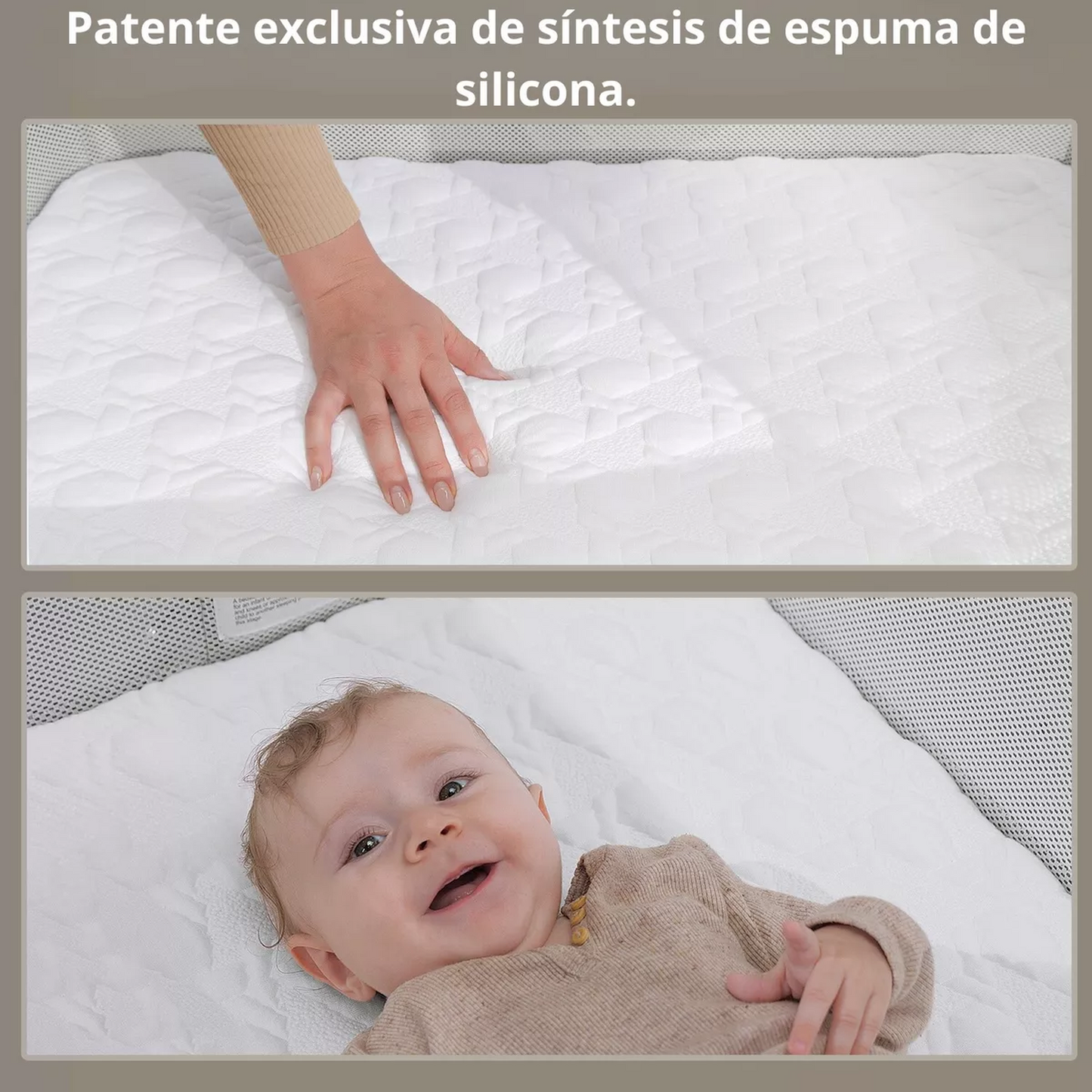 Cuna Colecho Bebé Colchón Premium Babybond